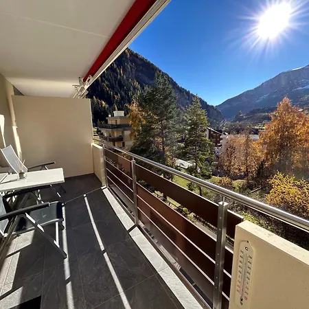 With Magnificent View Leukerbad