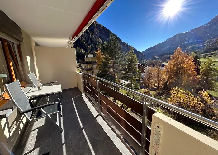 With Magnificent View Leukerbad